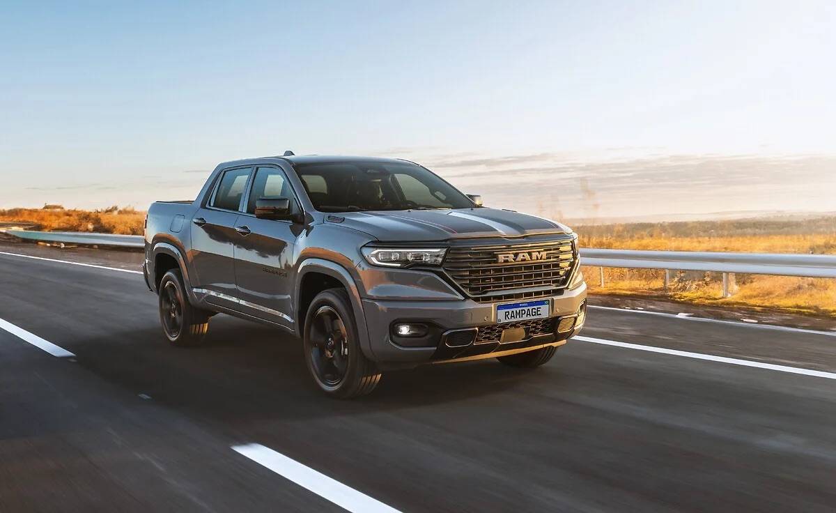 2025 Ram Rampage 2023 Ram Rampage Laramie, Rebel & R/T Full Reveal for Brazil! 2023-ram-rampage-revealed-3
