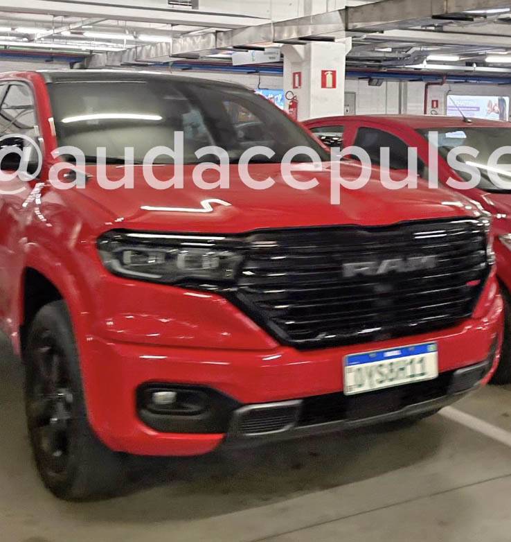 2025 Ram Rampage Ram Rampage RT Spied Undisguised in Parking Lot! 2025ramrampage