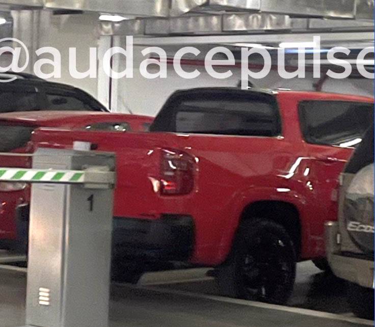 2025 Ram Rampage Ram Rampage RT Spied Undisguised in Parking Lot! 2025ramrampage1