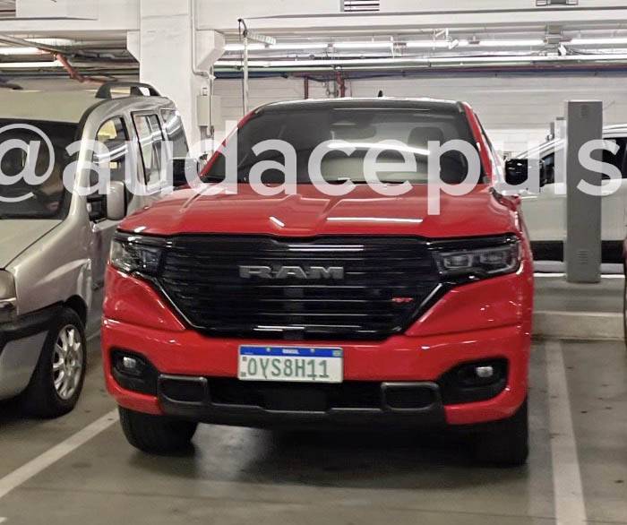 2025 Ram Rampage Ram Rampage RT Spied Undisguised in Parking Lot! 2025ramrampage3