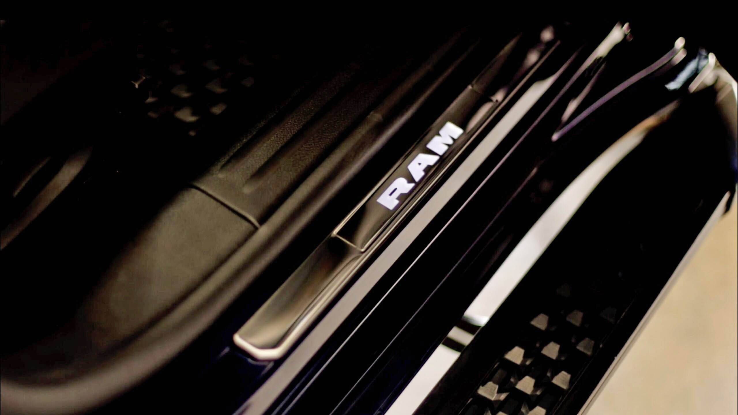 2025 Ram Rampage Mopar Parts for Ram Rampage Announced (Tonneau Covers, Floor Mats, Steps, Running Boards, RamBar, etc.) Mopar Lighted Door Sill Plates Ram Rampage