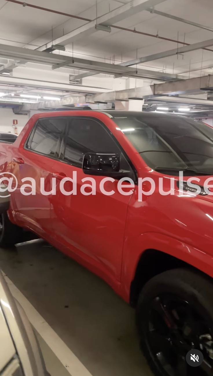 2025 Ram Rampage Ram Rampage RT Spied Undisguised in Parking Lot! Screenshot 2023-06-13 at 10.56.27 PM