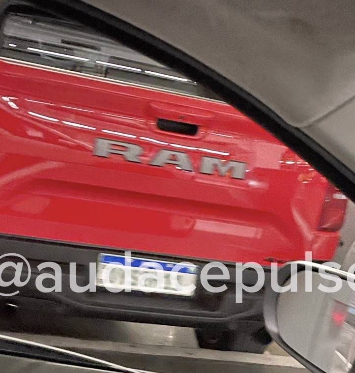 2025 Ram Rampage Ram Rampage RT Spied Undisguised in Parking Lot! Screenshot 2023-06-13 at 10.56.51 PM